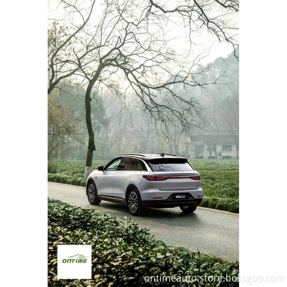 C11 Nedc 510km Long Range Pure Electric Luxury Auto Car with Split Multi-Touch LCD